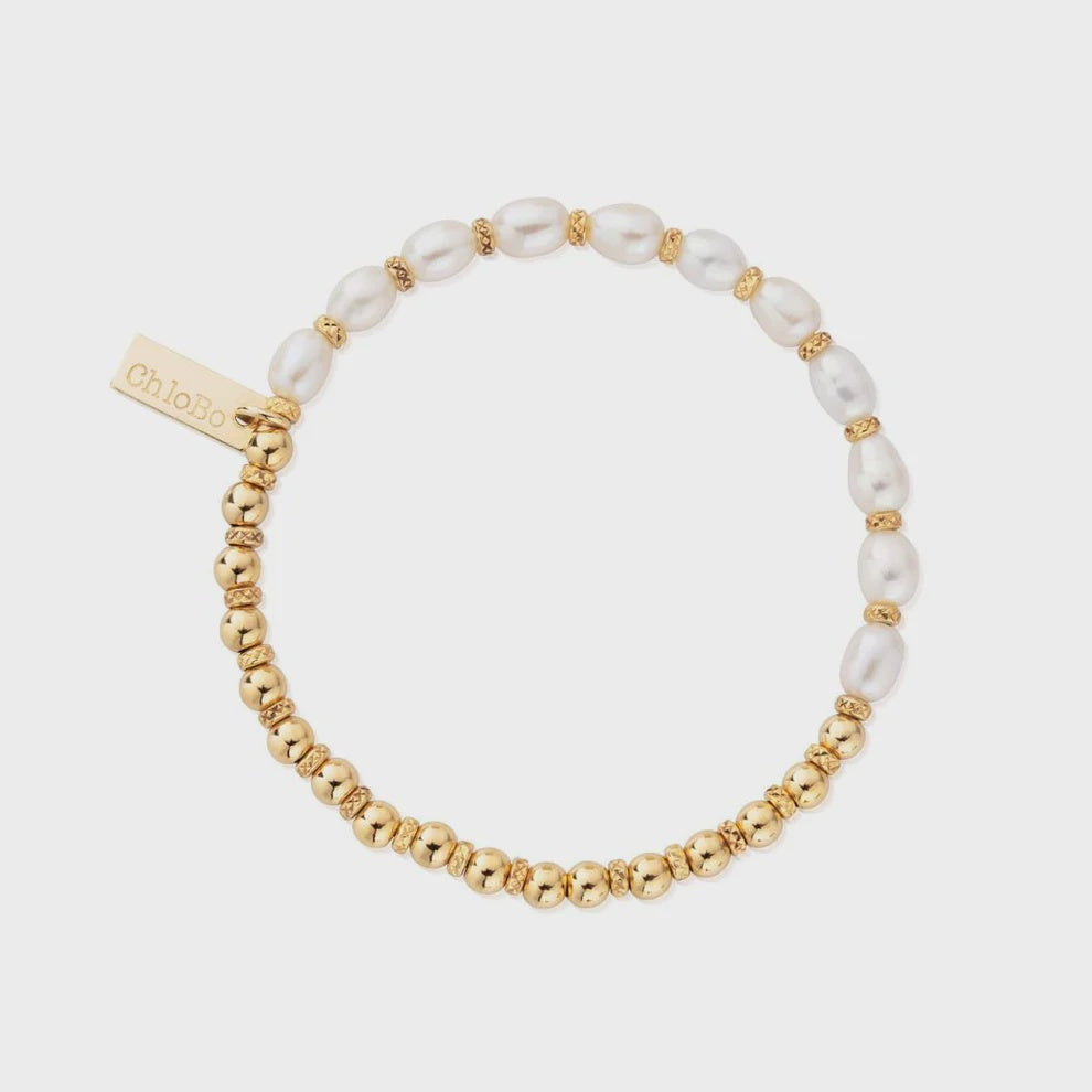Chlobo Silver November Birthstone Gold Bracelet