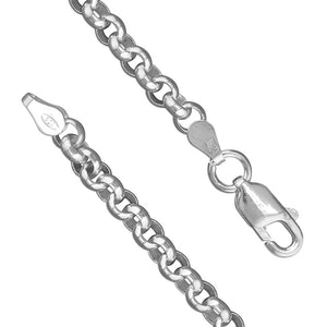 20" Silver Cable Chain