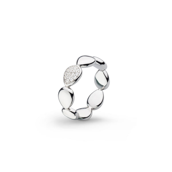 Kit Heath Coast Pebble Glisten Pavé Ring
