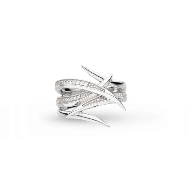 Kit Heath Entwine Helix Wrap Pavé Ring