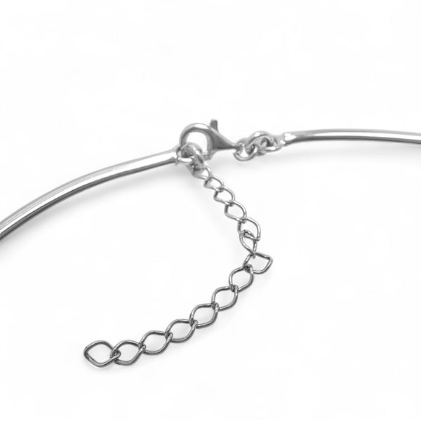 Extra-Large Faceted Amber Swirl Necklace