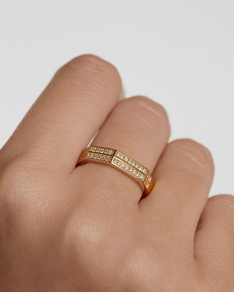 PDPAOLA Gold Olympia Ring
