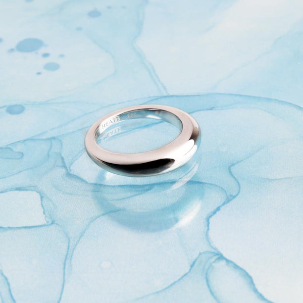 Kit Heath Coast Pebble Smooth Ring