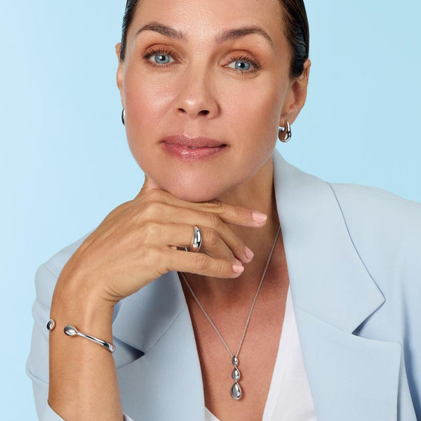 Kit Heath Coast Pebble Smooth Grande Ring