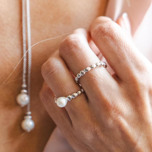 Kit Heath Coast Pebble Ridge Ring