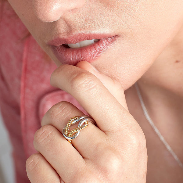 Kit Heath Marina Rope Knot Ring