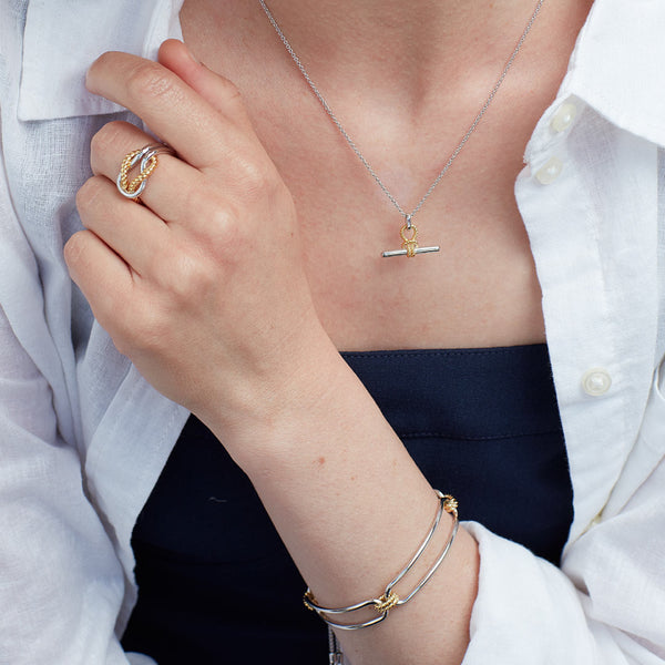 Kit Heath Marina Rope Knot Ring