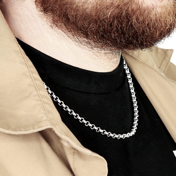 20" Heavy Cable Chain - Sterling Silver