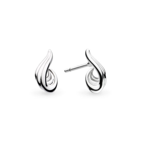 Kit Heath Océane Shell Wave Stud Earrings