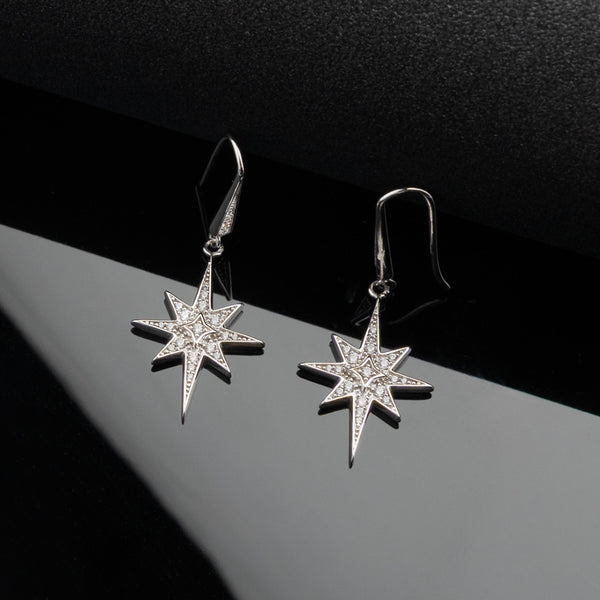 Kit Heath Céleste North Star Grande Drop Earrings