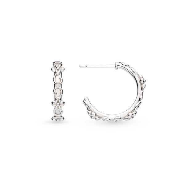 Kit Heath Blossom Flyte Honey Flower Hoop Earrings