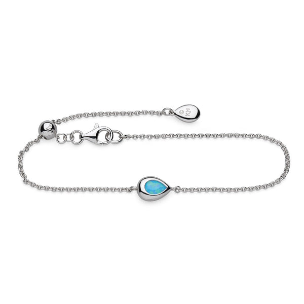Kit Heath Coast Pebble Blue Opal Slider Bracelet