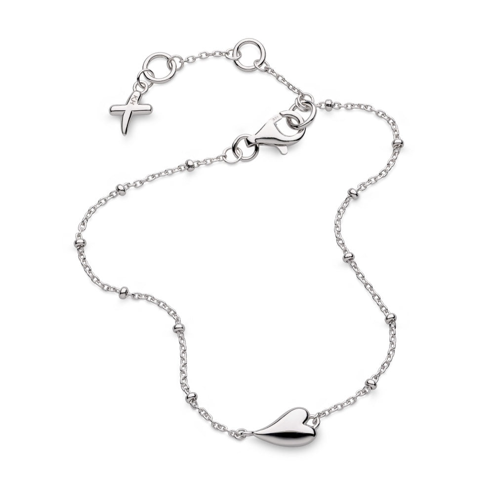 Kit Heath Desire Kiss Mini Heart Ball Chain Bracelet