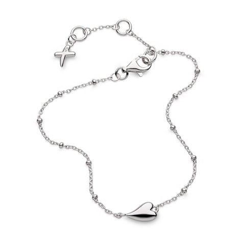Kit Heath Desire Kiss Mini Heart Ball Chain Bracelet
