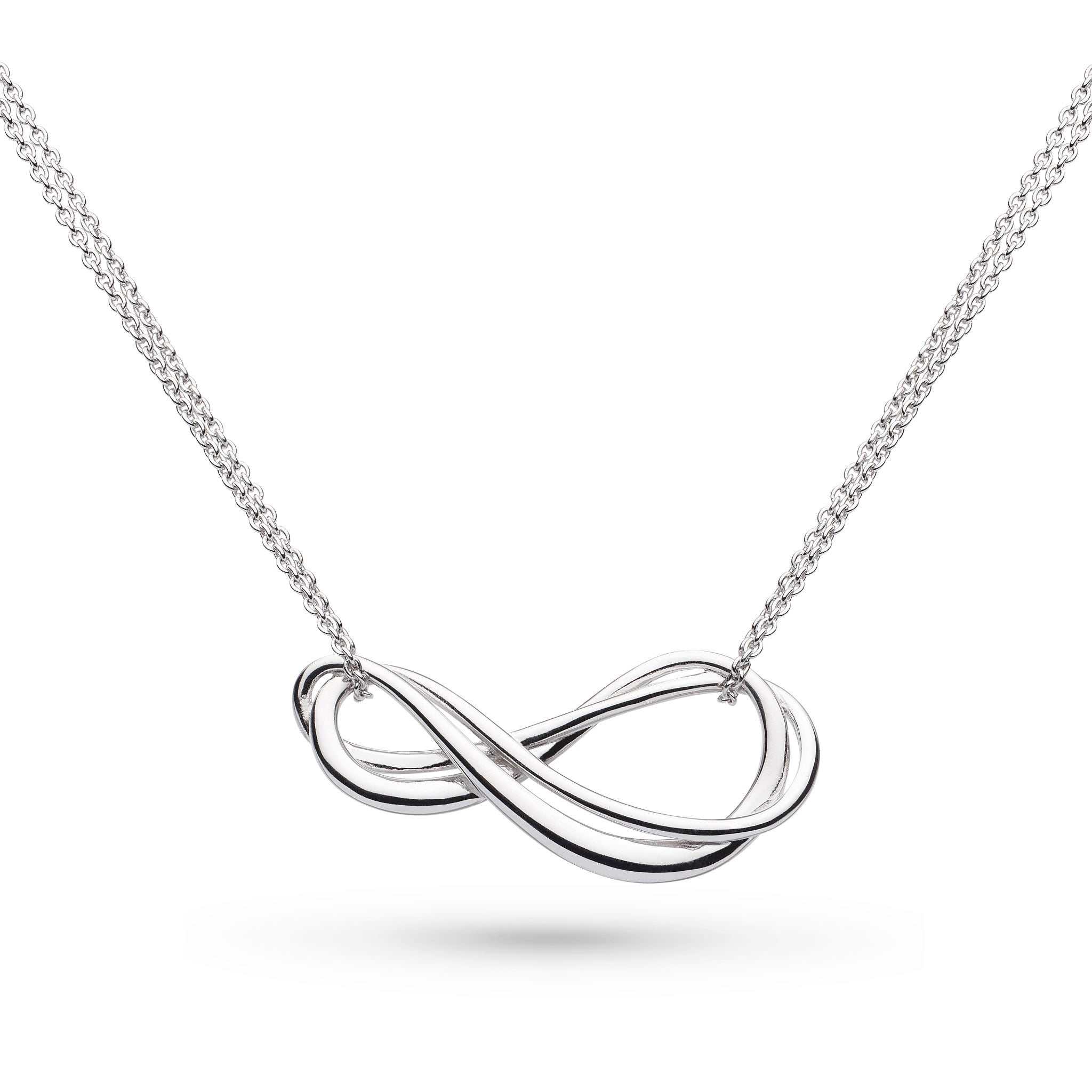Kit Heath Infinity Double Chain 18in Necklace