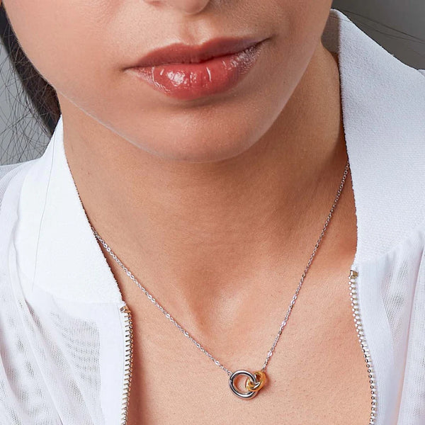 Kit Heath Bevel Cirque Link Golden Necklet