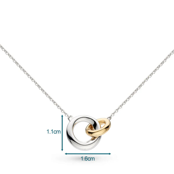 Kit Heath Bevel Cirque Link Golden Necklet