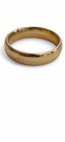 9ct Yellow Gold 5mm Court Ring