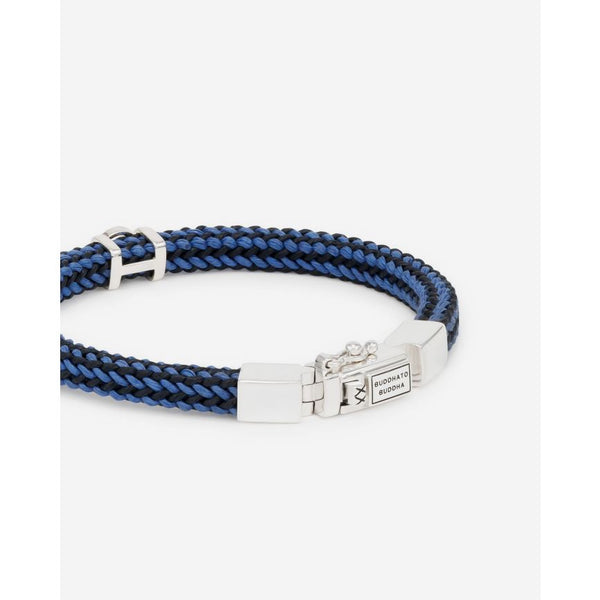 Buddha To Buddha Denise Mix Blue & Black Cord Bracelet