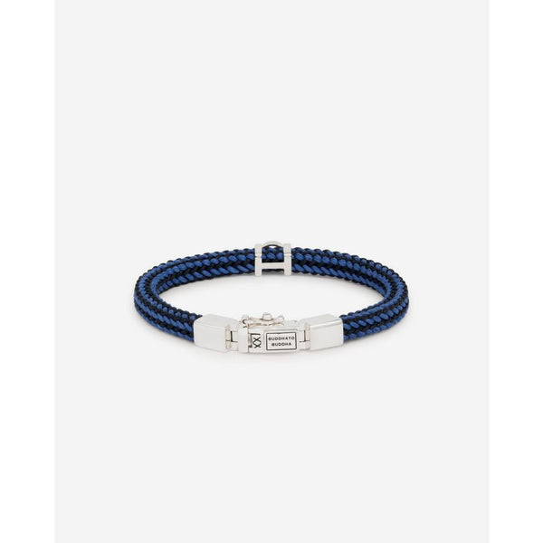 Buddha To Buddha Denise Mix Blue & Black Cord Bracelet