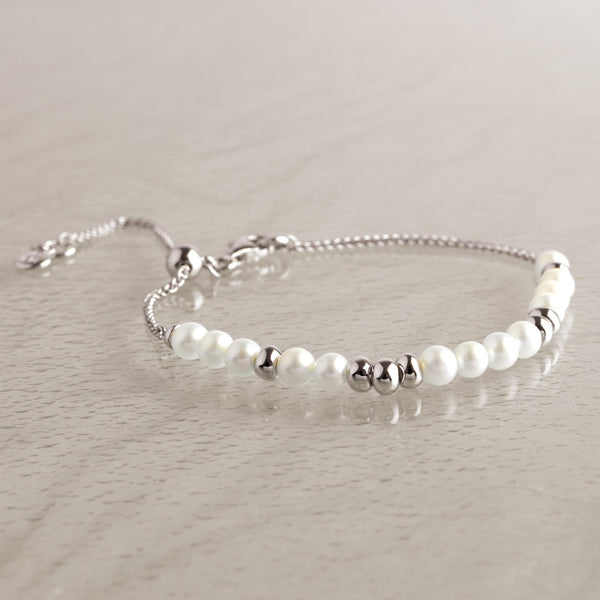 Kit Heath Coast Tumble Pearl Beaded Slider Bracelet