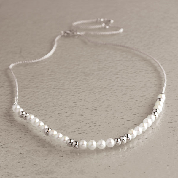 Kit Heath Coast Tumble Pearl Beaded Slider Bracelet