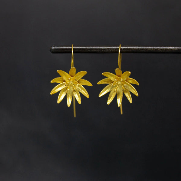 Beyond Biasa Statement Flower Drop Earrings