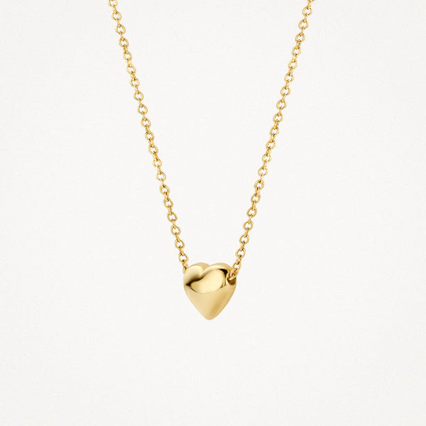 Blush 14ct Gold Heart Necklace