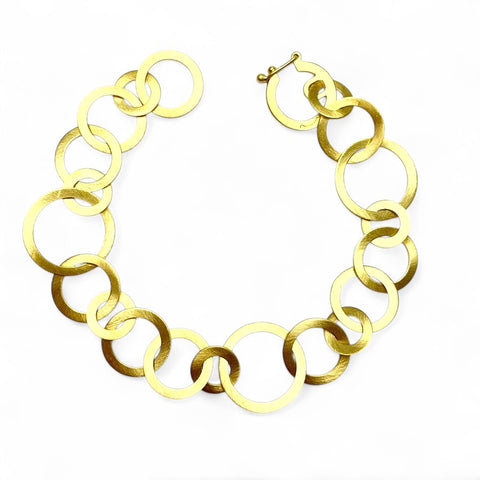 Tezer Orbit Link Bracelet