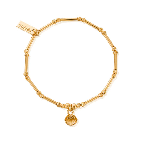 ChloBo Dainty Moon Cut Sparkle Travel Seeker Bracelet