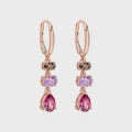 Semi-Precious French Hook Earrings