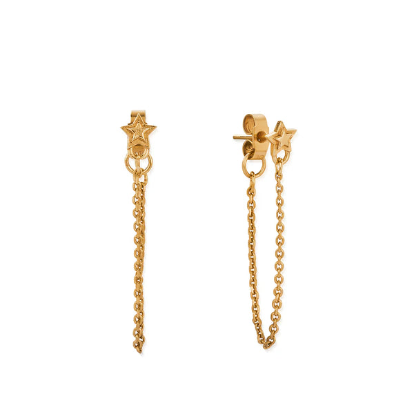 ChloBo Radiant Essence Chain Stud Earrings