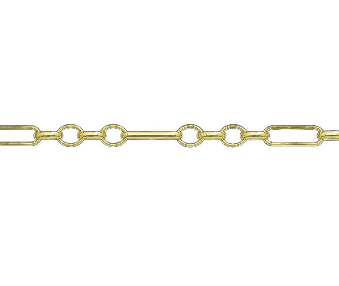 9ct Gold Figaro Belcher Chain Necklace