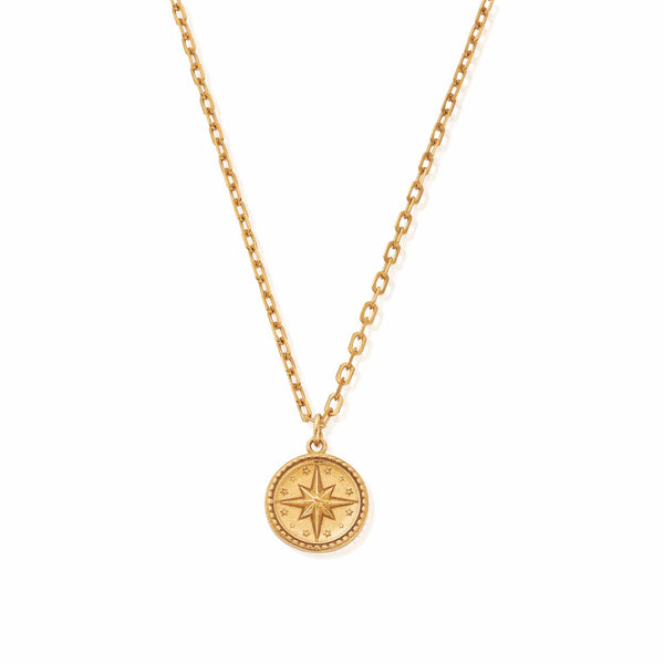ChloBo Light Anchor Chain Cosmic Compass Necklace