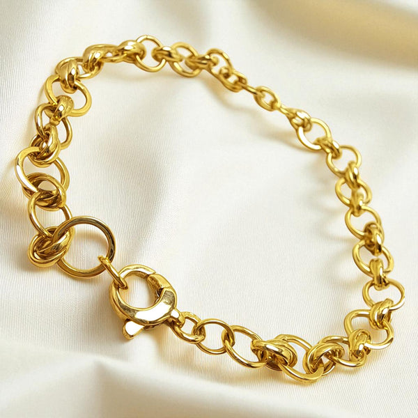 9ct Gold 7.5"  Rio Bracelet