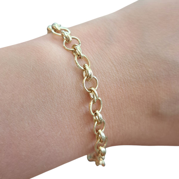 9ct Gold 7.5"  Rio Bracelet