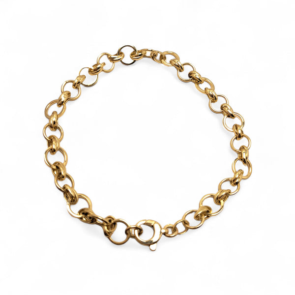 9ct Gold 7.5"  Rio Bracelet