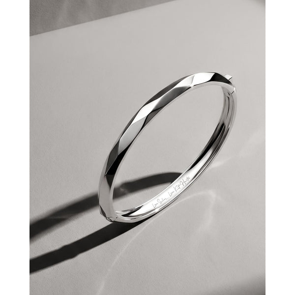 Glint Geo Hinged Bangle