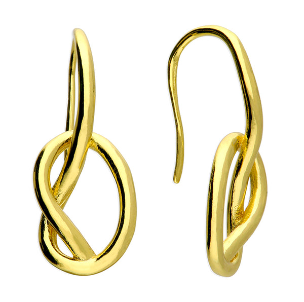 Knot Loop Drop Earrings