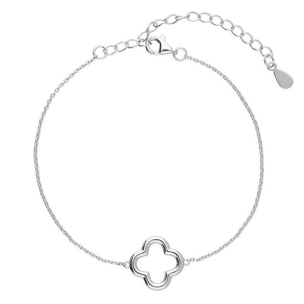 Sterling Silver Quatrefoil Bracelet