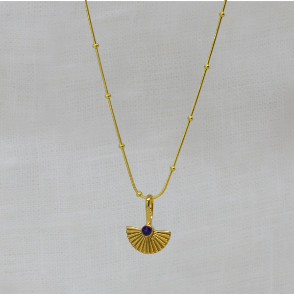 Beyond Biasa Textured Fan Pendant