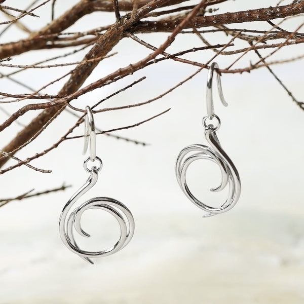 Kit Heath Helix Wrap Drop Earrings