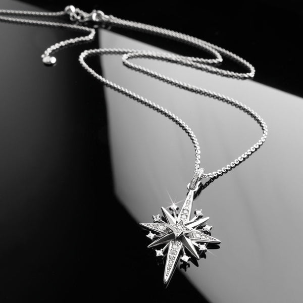Kit Heath Céleste North Starburst Grande Slider Necklace