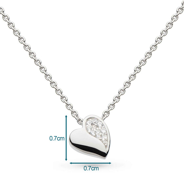 Kit Heath Miniatures Sweet Heart Pavé Necklace