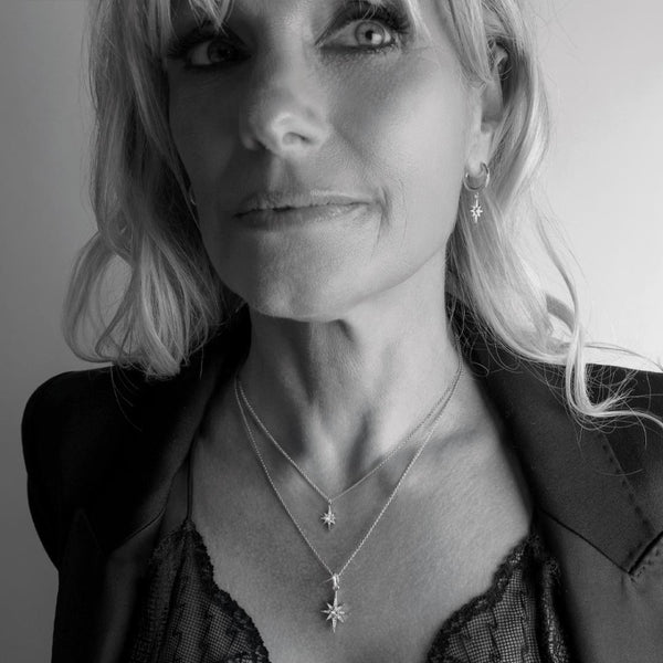 Kit Heath Céleste North Star Hoop Earrings