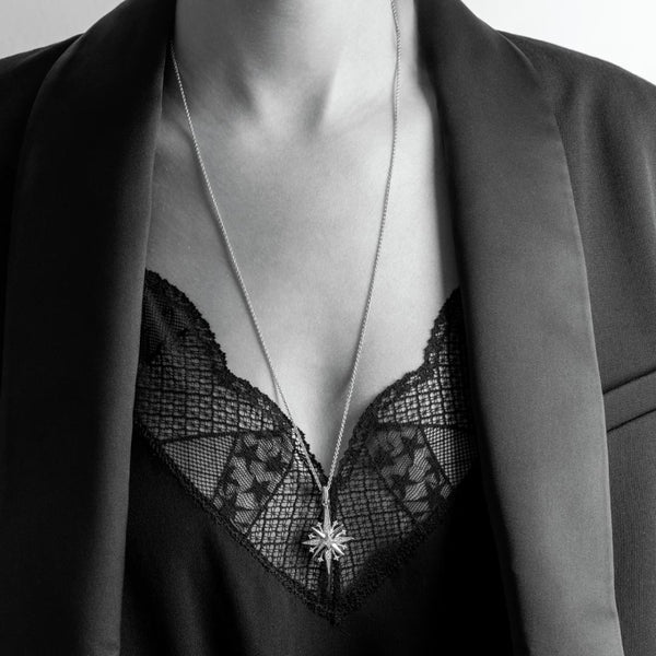 Kit Heath Céleste North Starburst Grande Slider Necklace