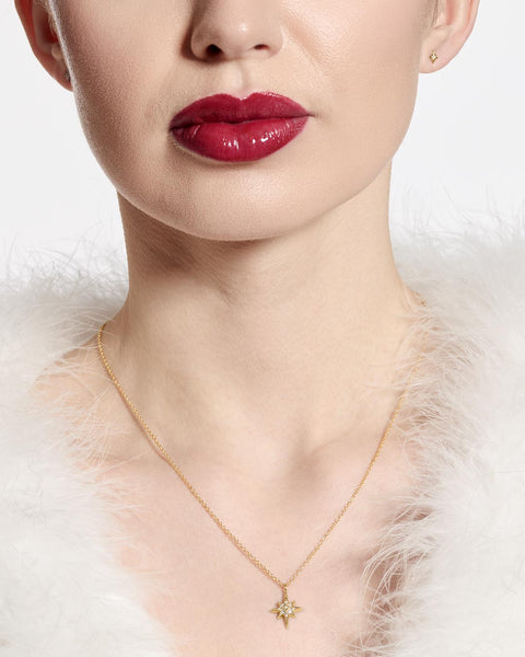Kit Heath Céleste North Star Golden Petite Necklace