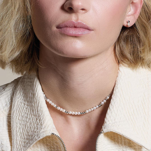 Kit Heath Coast Tumble Pearl FP RP Stud Earrings