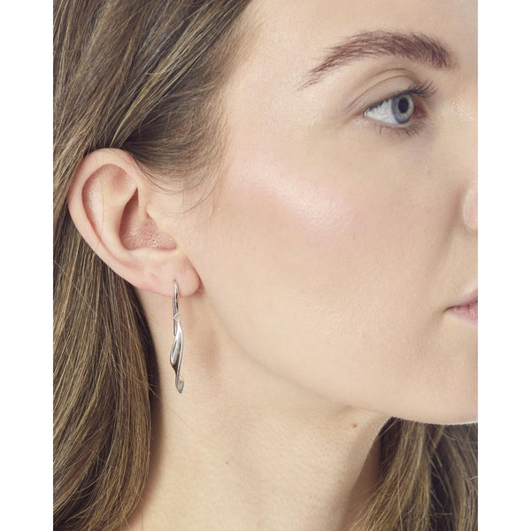 Serenity Curve Drop Earrings