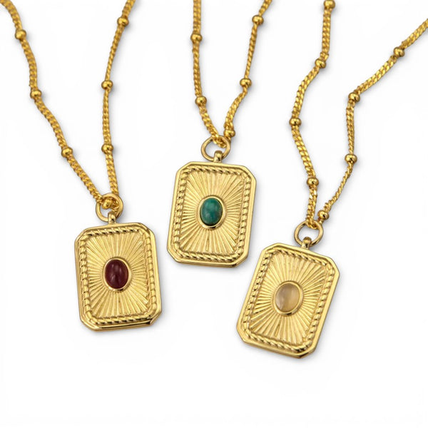 Christin Ranger Birthstone Necklaces in Gold